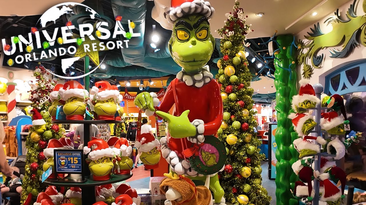 ALL of the NEW Grinch and Harry Potter Christmas Merchandise at Universal Studios and MORE!