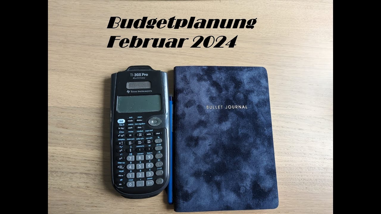 Budgetplanung Februar 2024 | Budget als Student | Sparen mit der Umschlagmethode