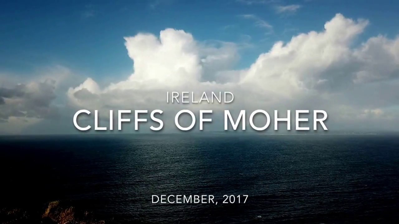 DJI Mavic PRO, Cliffs Of Moher, Ireland, December, 2017