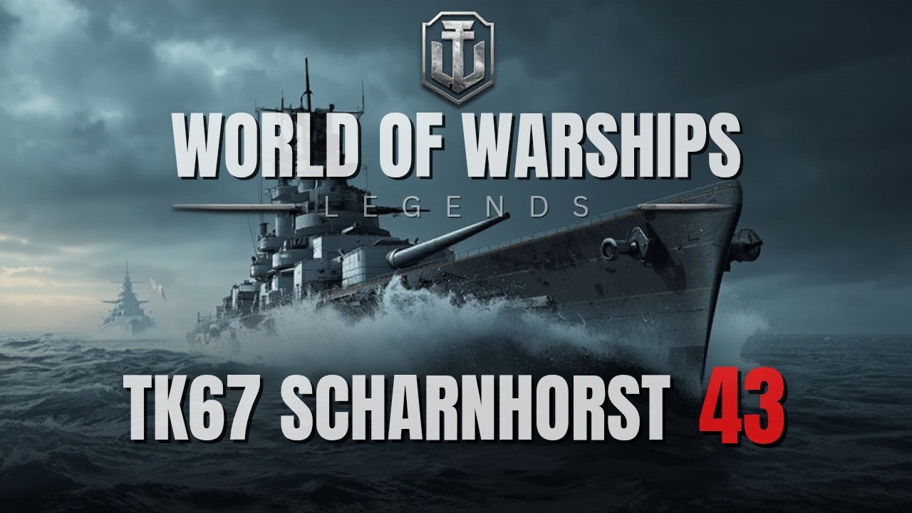 World of Warships Legends Standard Scharnhorst 43 Nr2