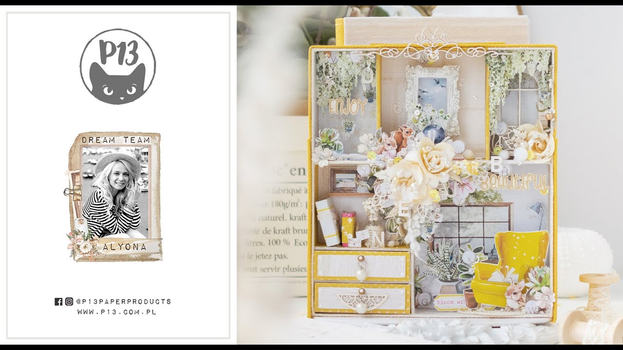Shadow box & Album - P13 Paper Products