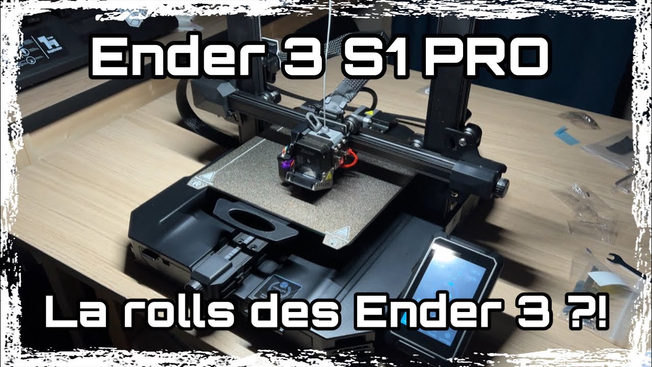 CREALITY Ender 3 S1 PRO, est elle vraiment aussi pro ?