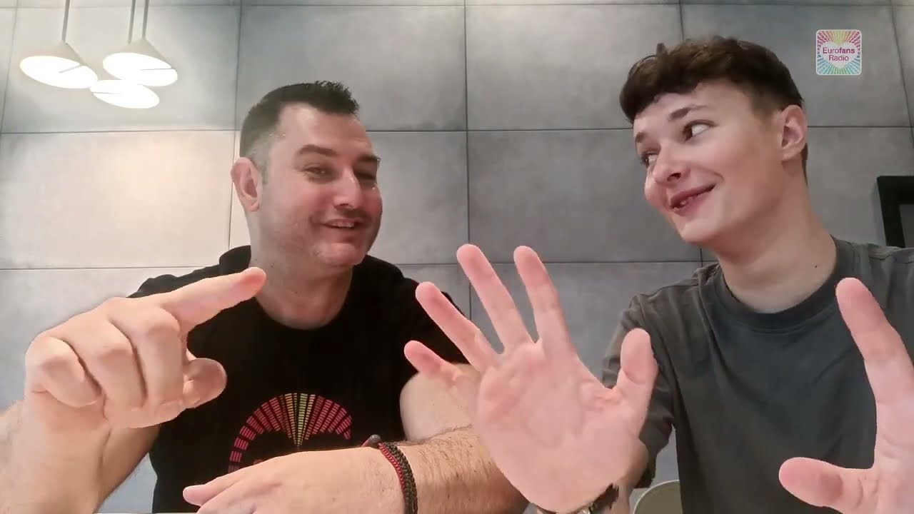 Eurofans Radio Meet & Greet Video with Remo Forrer, Switzerland's Eurovision 2023 representative.