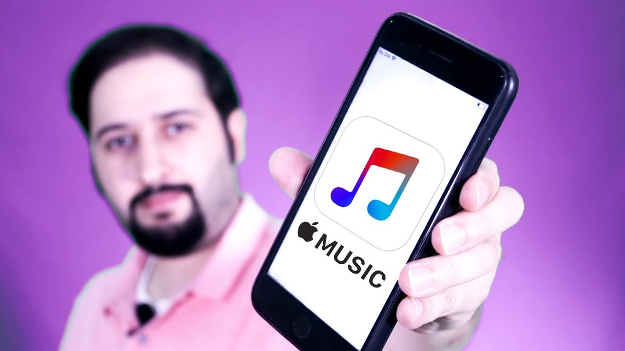 الطريقة الرسمية للتعامل مع برنامج الموسيقى في الايفون