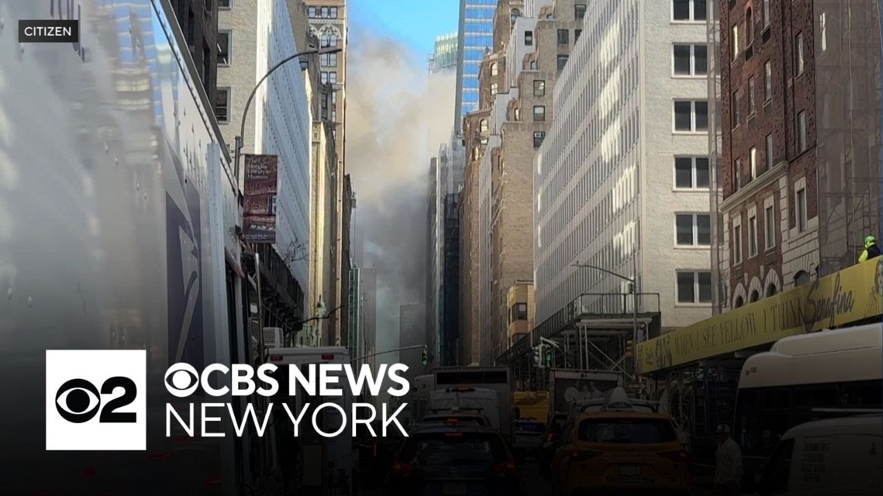 FDNY battling fire near start of NYC St. Patrick's Day Parade