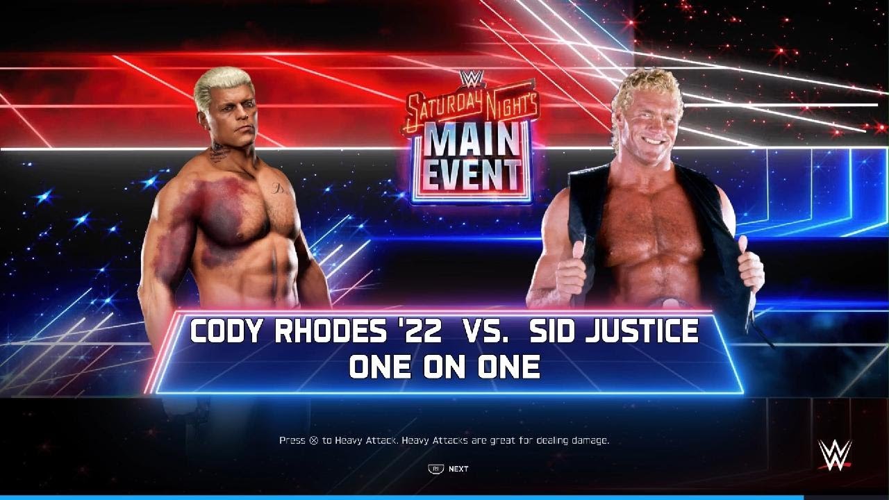 One armed Cody just Won't Quit  WWE 2K25