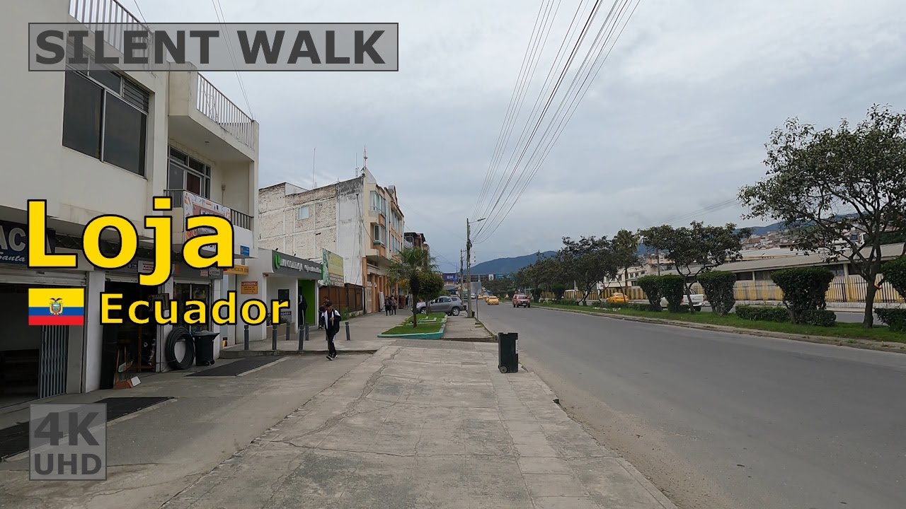 🇪🇨 Loja, Ecuador, March 2025 | Silent city walk | #lojaecuador #4k