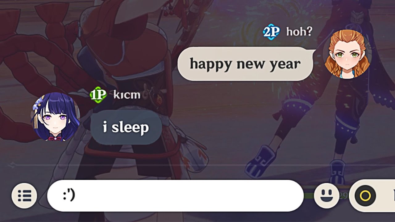 GENSHIN COOP CELEBRATE NEW YEAR'S EVE...