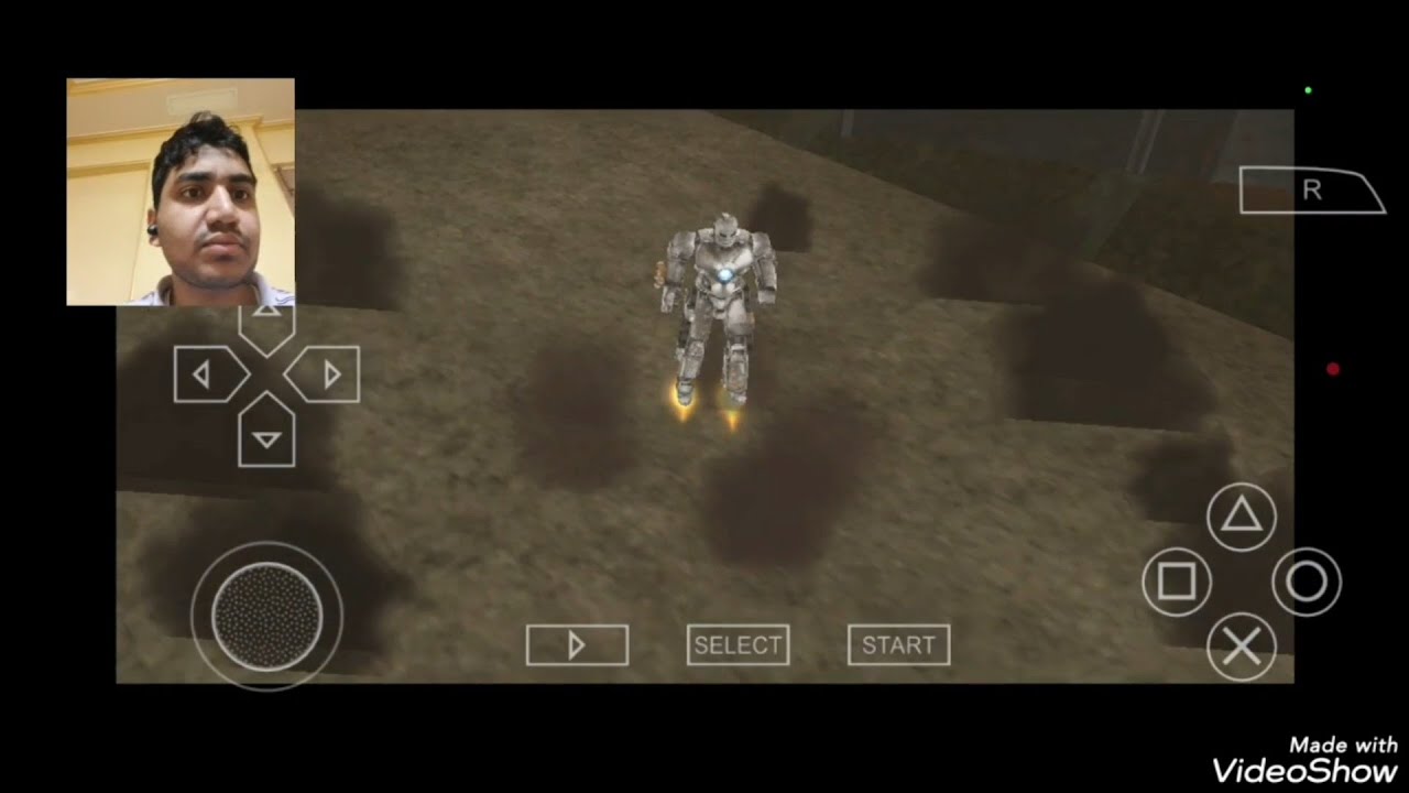 [Speedrun] Iron Man - First mission :Escape GAMEPLAY (psp)