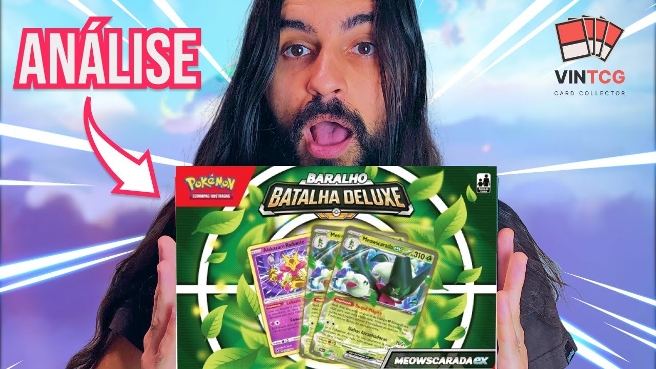 BARALHO DE BATALHA MEOWSCARADA EX VALE A PENA ?  | ANÁLISE COMPLETA POKÉMON TCG!