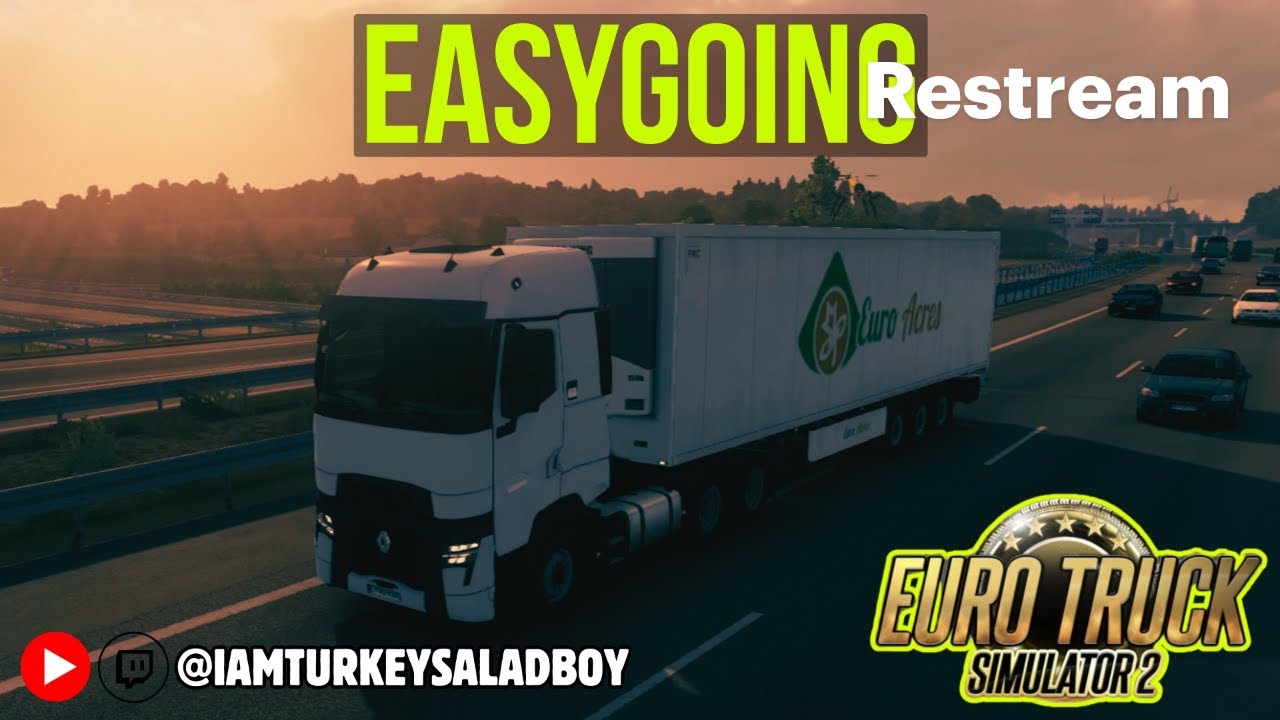 🔴 Easygoing Run &ndash; Smooth Roads & Quiet Miles | ETS2 Livestream