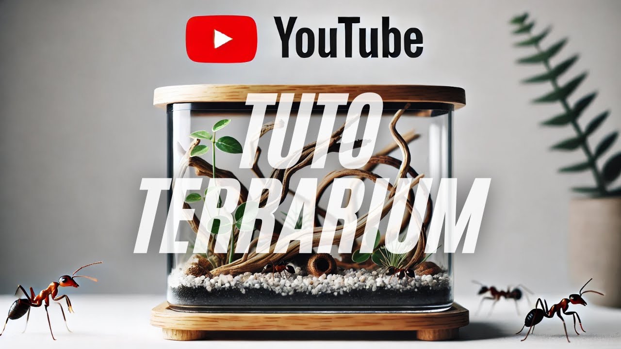 TUTO CRÉER UN TERRARIUM POUR FOURMIS !