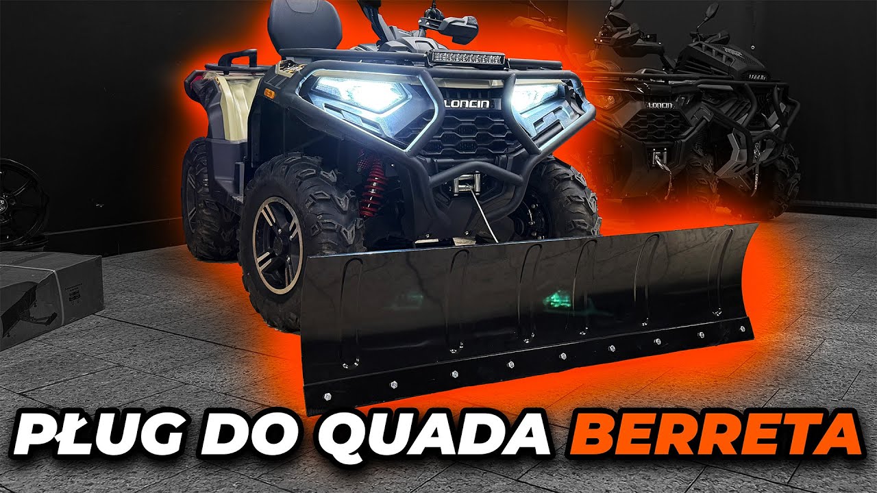 PŁUG DO QUADA BERRETA - Tw&oacute;j niezbędnik na zimę! ❄️