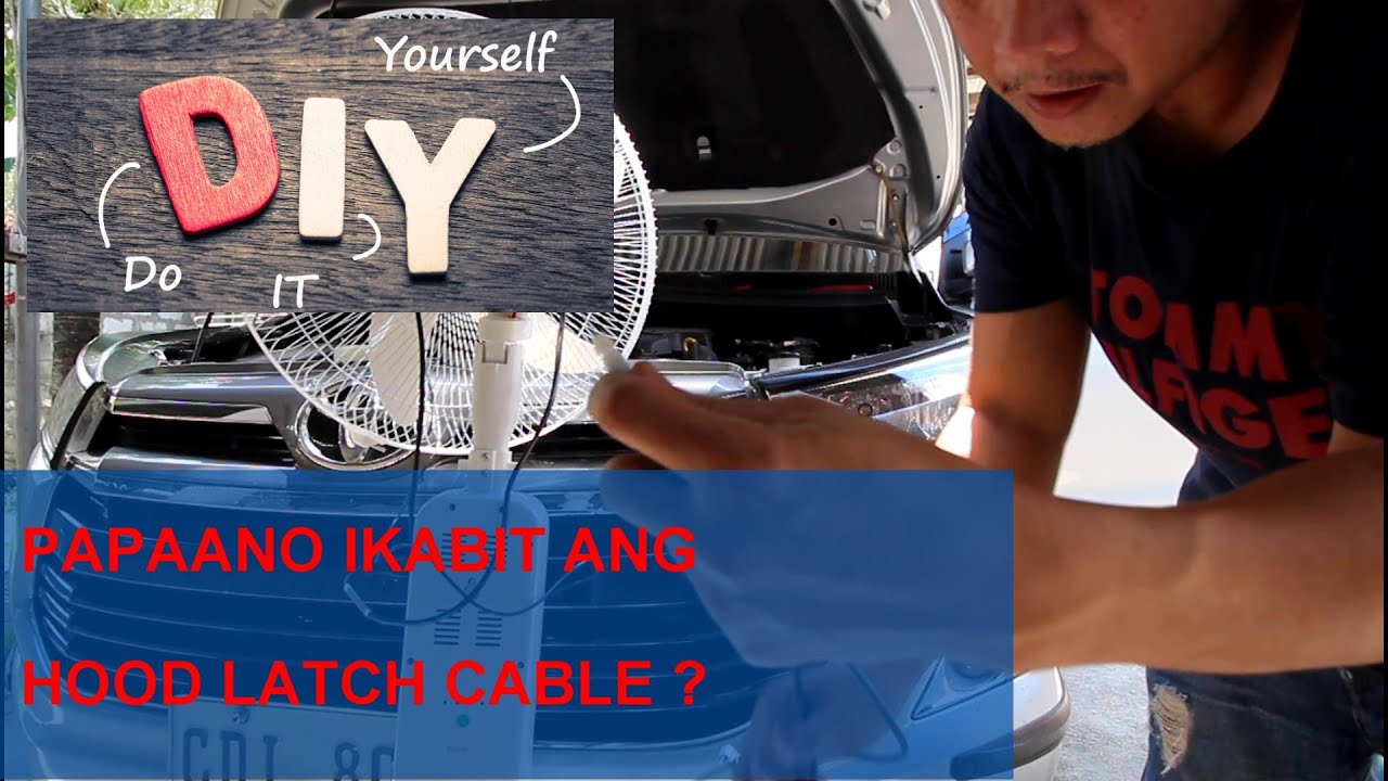NEW HOOD LATCH CABLE INSTALLATION