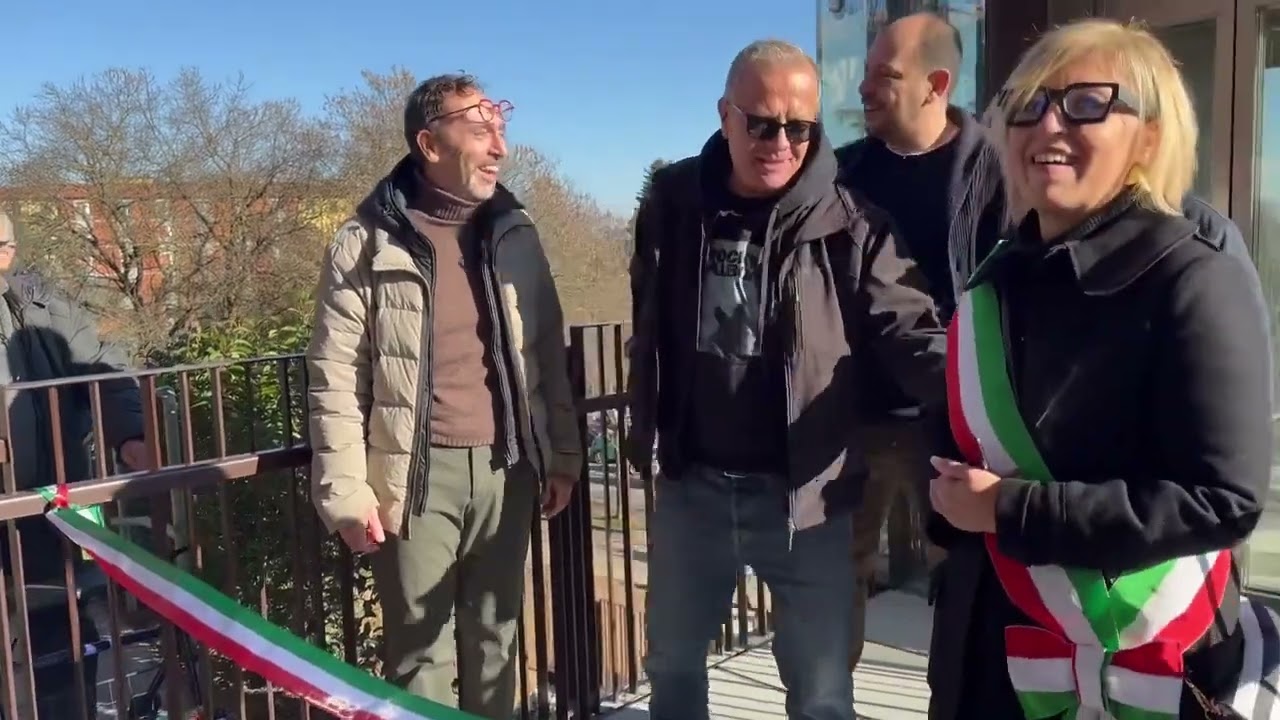 Inaugurazione ascensore a Castel San Pietro Terme (BO)