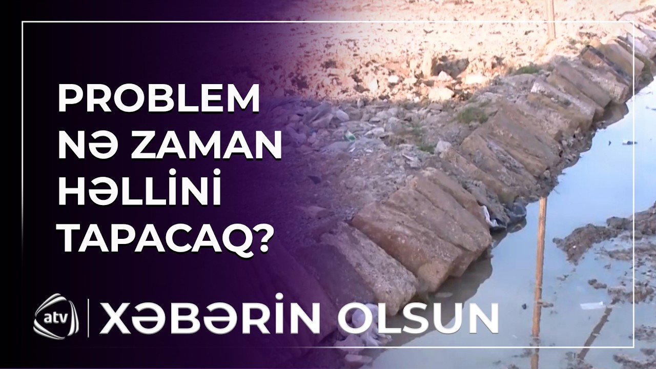 Kanalizasiya xəttinin tutulmasına səbəb nədir? / Xəbərin olsun