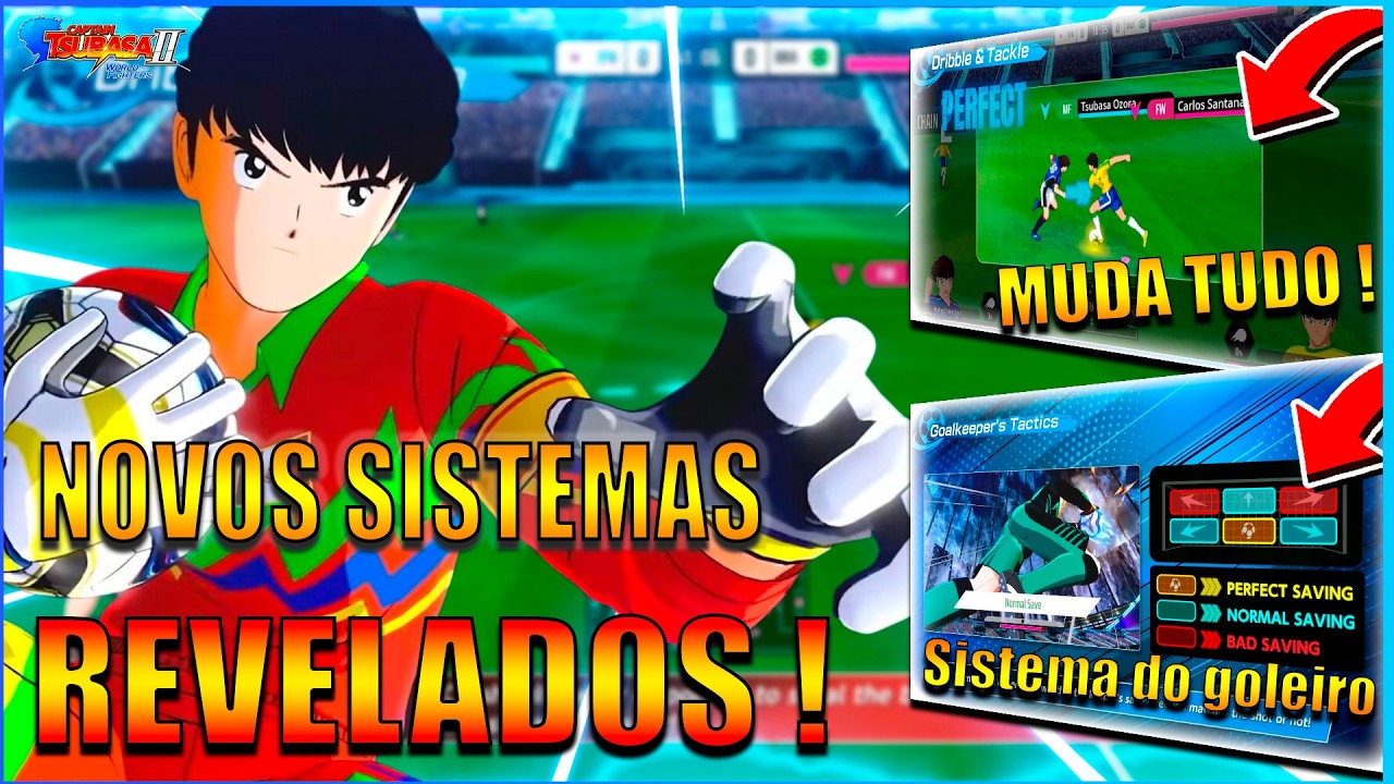 NOVAS MECÂNICAS QUE VÃO MUDAR TUDO! 😱 Captain Tsubasa 2: World Fighters 1