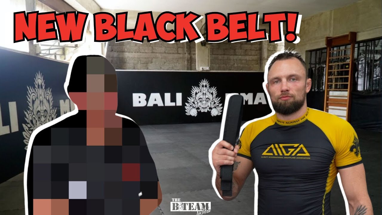 CRAIG JONES' LATEST BLACK BELT!