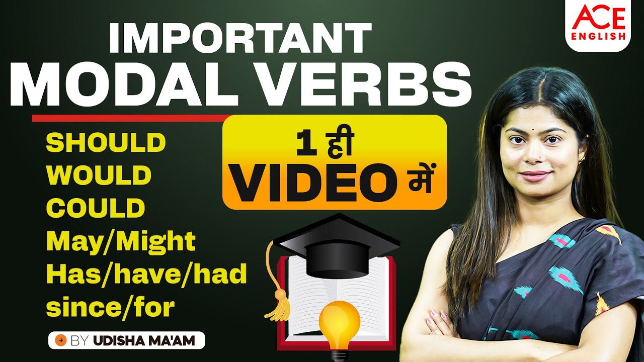 Modal Verbs in English Grammar | Learn Modal Auxiliary Verbs In 3 Hours | By Udisha Mishra