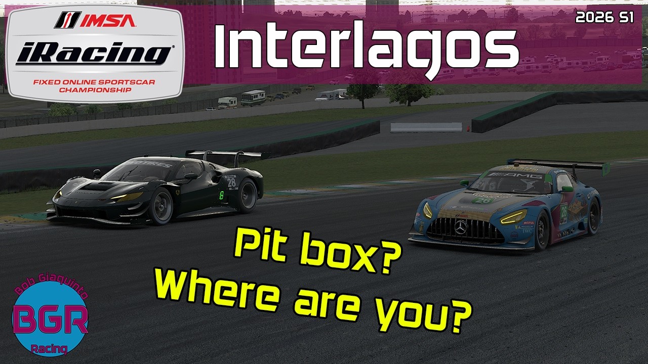 IMSA Fixed at Interlagos | iRacing Mercedes AMG GT3