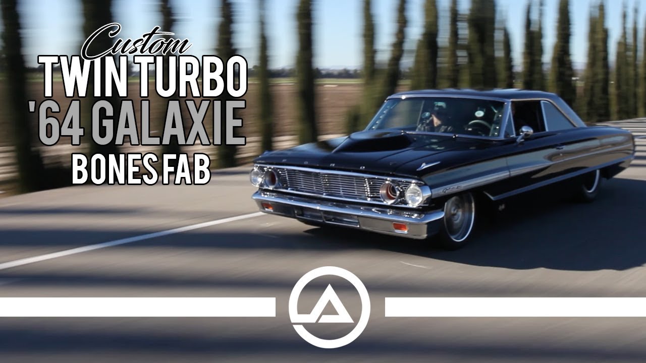 Custom Twin Turbo '64 Ford Galaxie Making Over 1,000 hp | Bones Fab