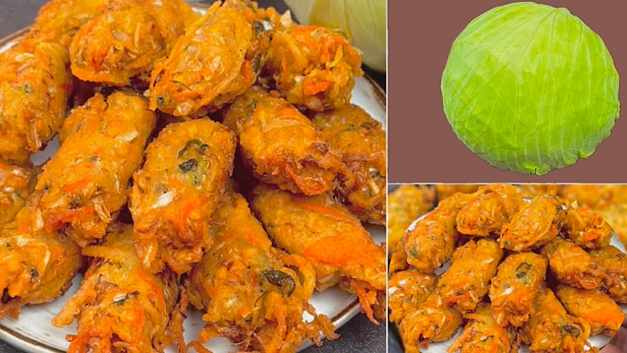 বাঁধাকপির পকোড়া একবার এই ভাবেই বানিয়ে দেখুন যেমন মুচমুচে তেমন দুর্দান্ত স্বাদ #pokoda#recipe#food