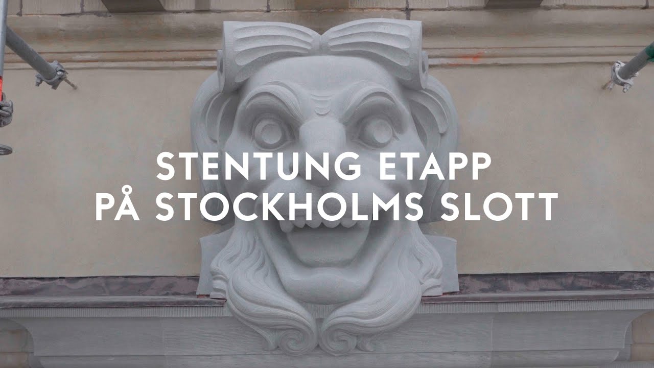 Stentung etapp på Stockholms slott