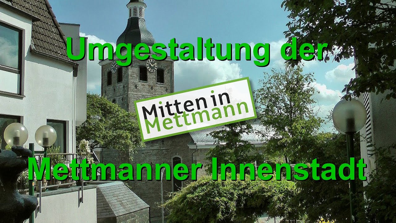Umgestaltung der Mettmanner Innenstadt