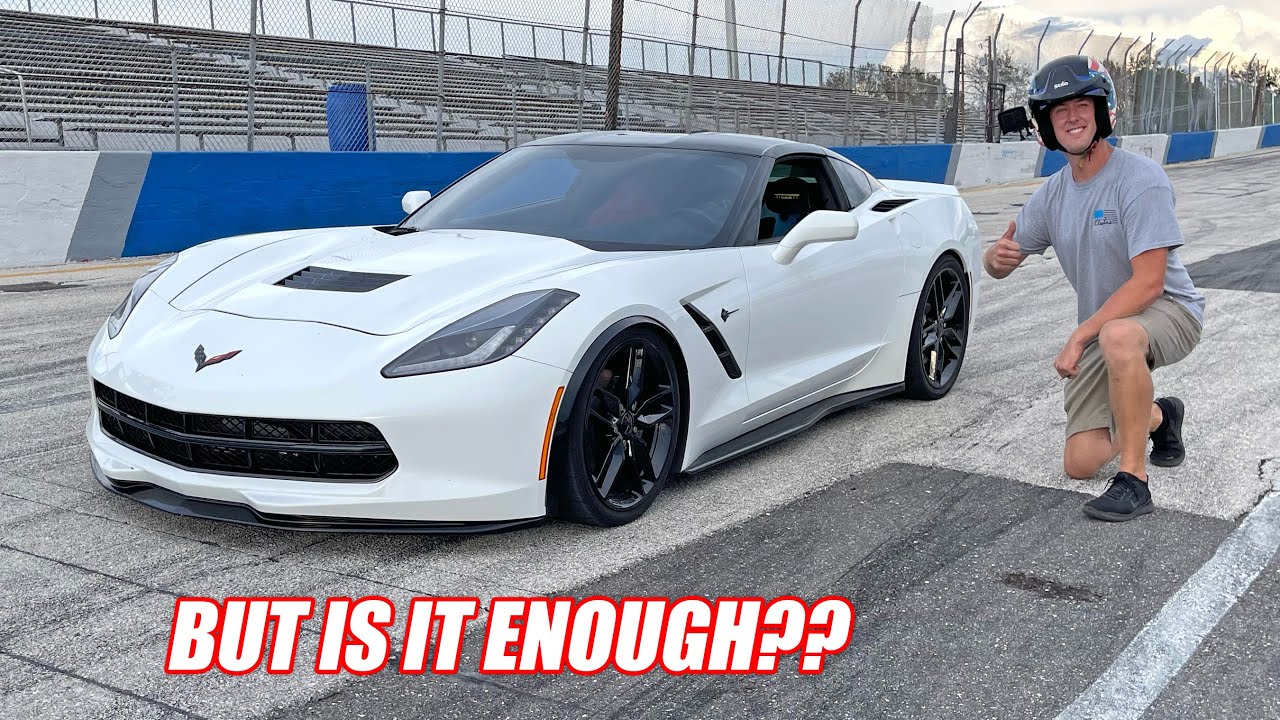 Lapping the Freedom Factory in My 1100hp ProCharged C7... Because I'm Entering a Race!!!
