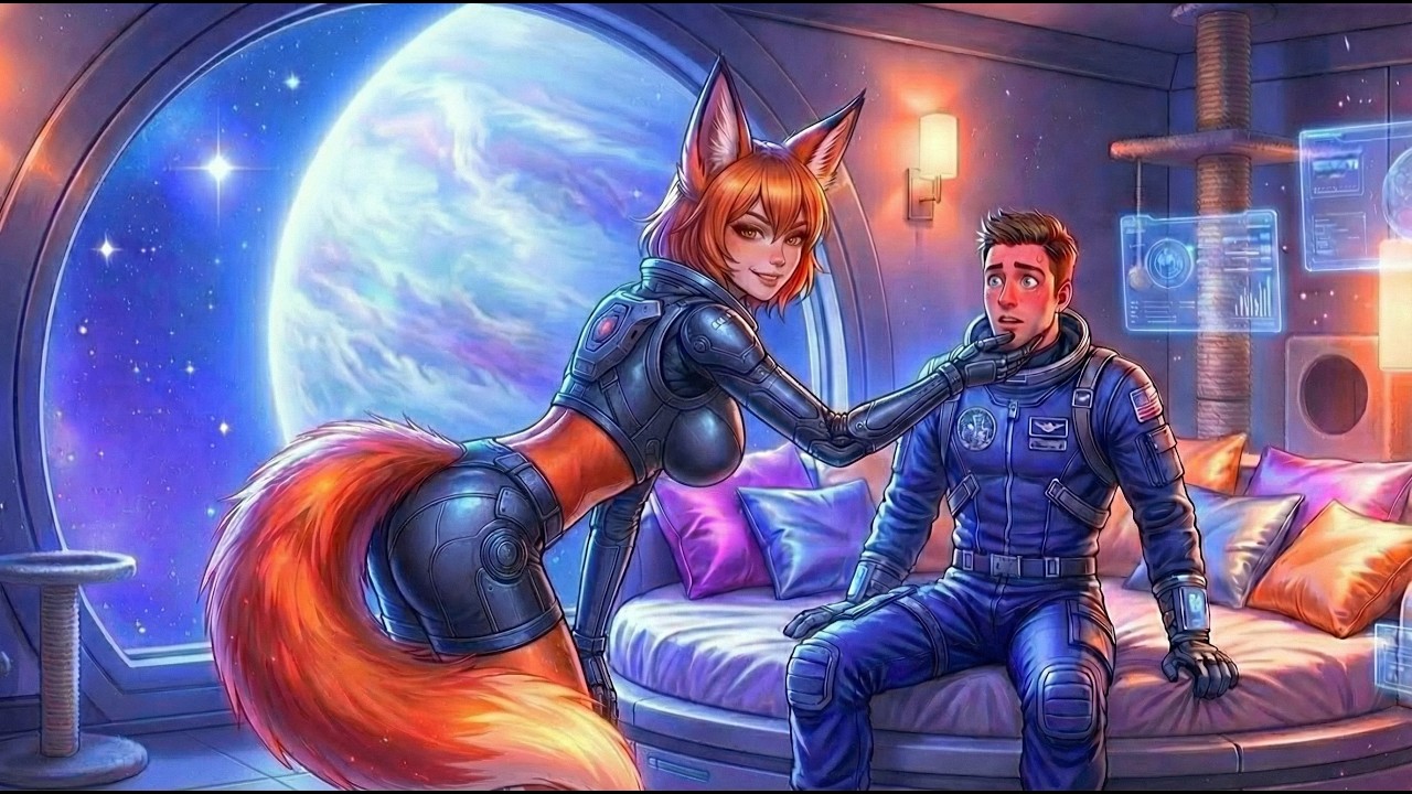 I Said My Fox Admiral’s Butt Looked Cute Out Loud — Now I’m Stuck In Her Cabin | Sci-Fi Stories