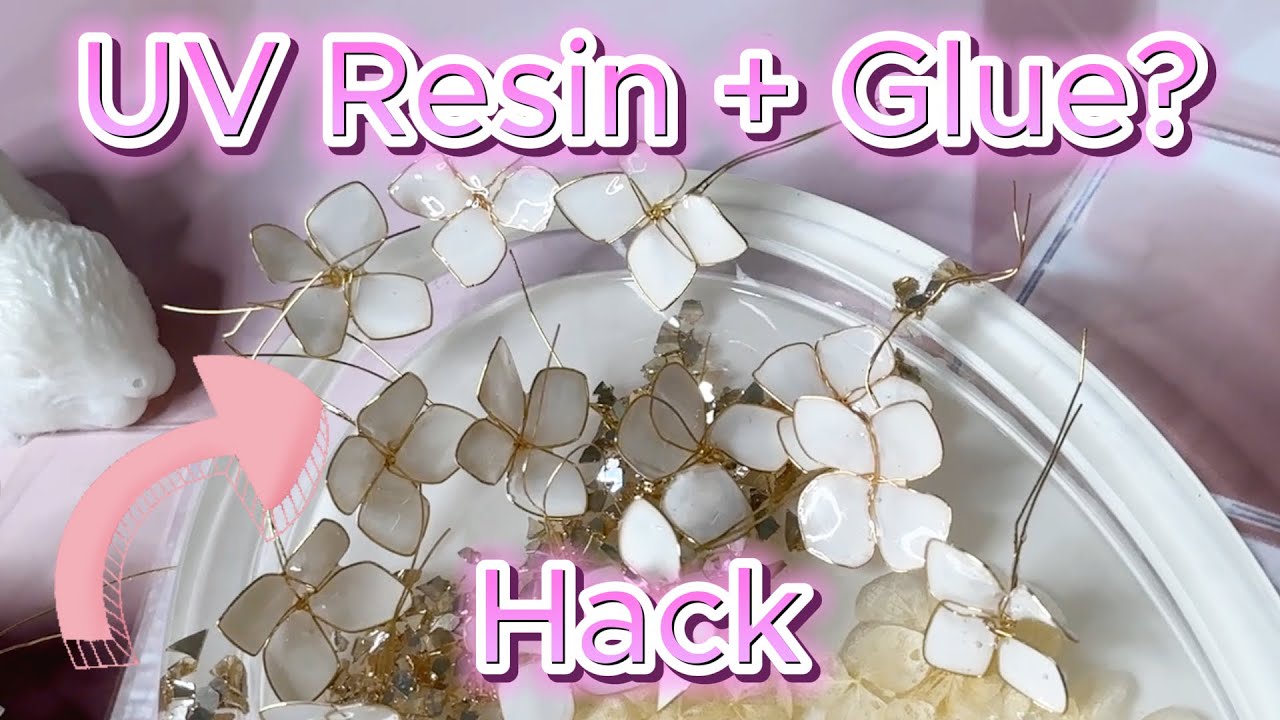 Homemade Dip Resin for Beautiful Wire Art Flowers Using UV Resin and Glue?!