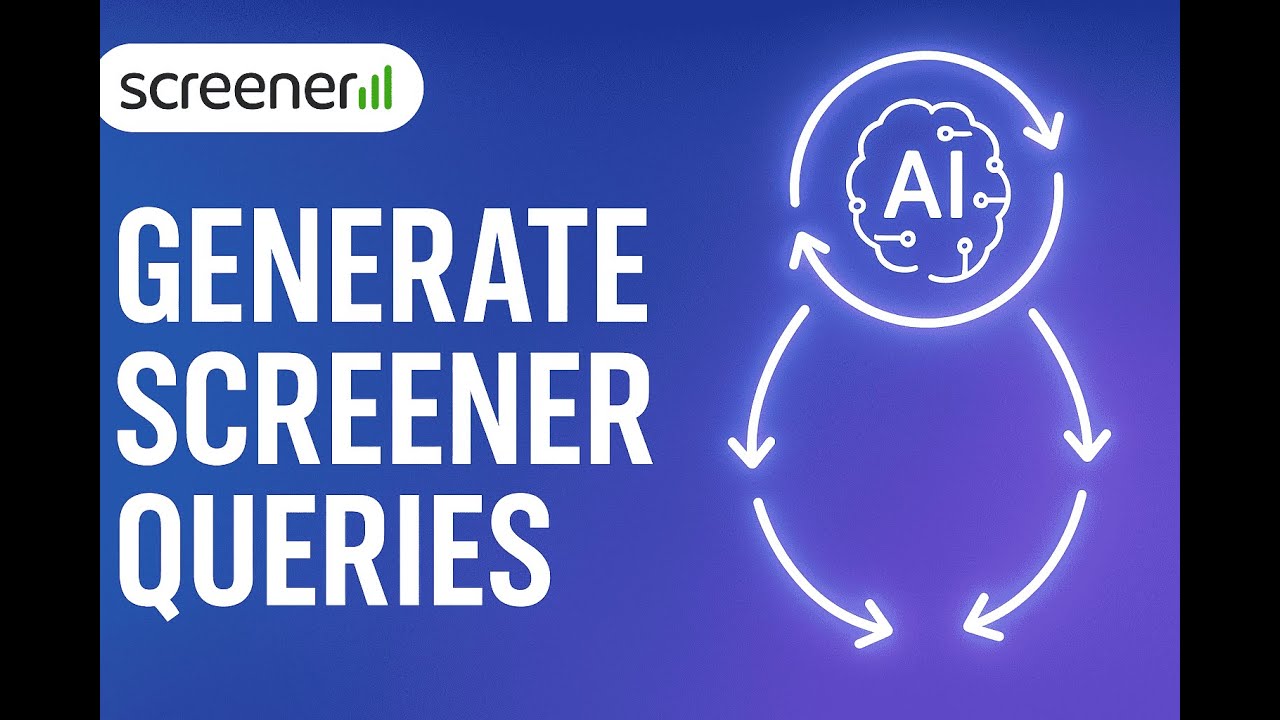 Turn Natural Language into Stock Screener Query with LLM | RAG System | Screener Query Generator