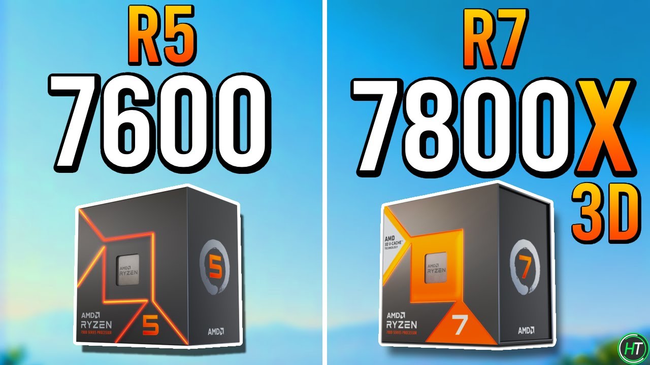 R5 7600 vs R7 7800X3D  -  Insane Upgrade?!