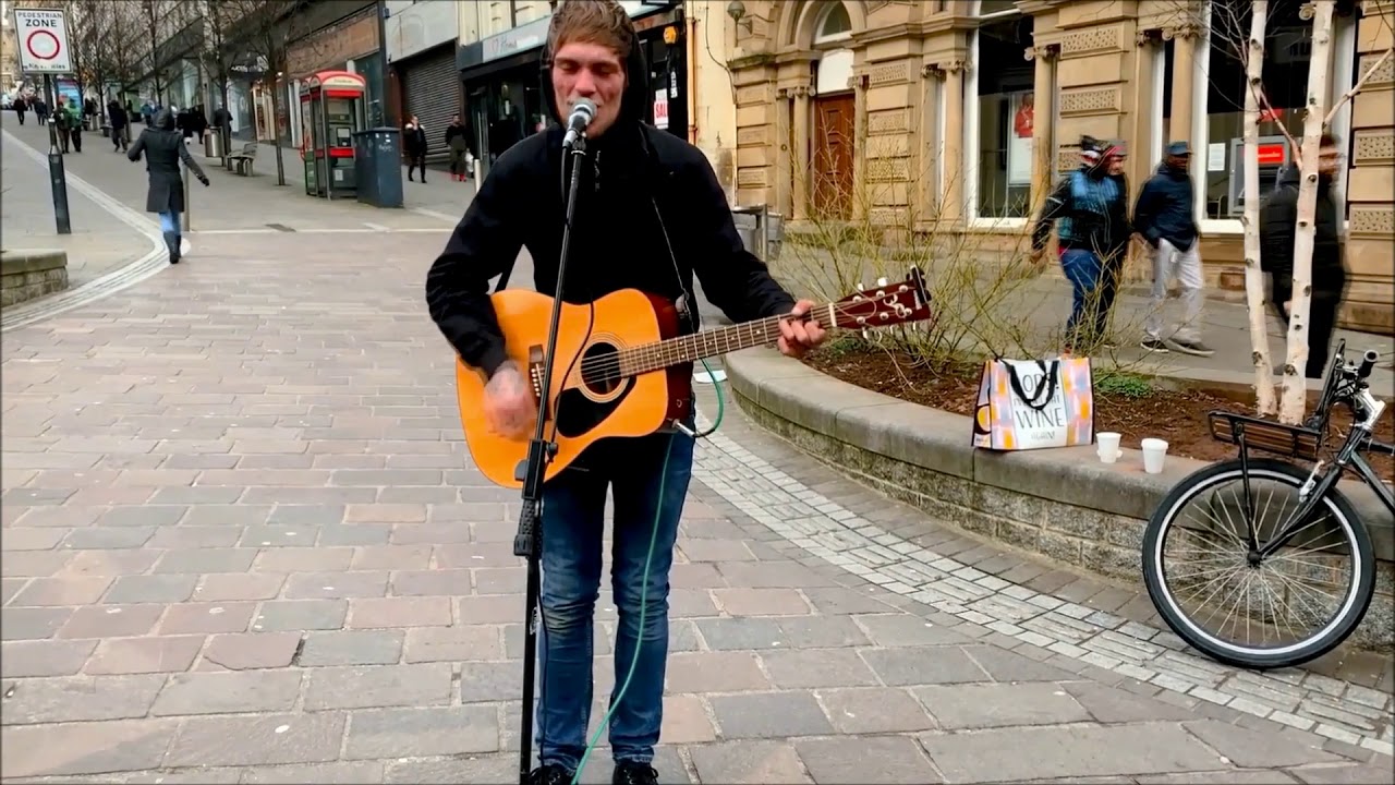 BRADFORD BUSKER (Frankie Porter) Sings 