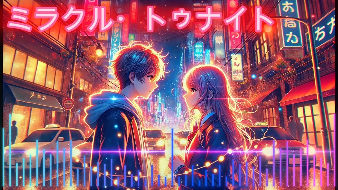 【AI J-POP Style Music/80s J-POP Single】♬ミラクル・トゥナイト♬ 【AI Music Video】#80s #J-POP #jpop