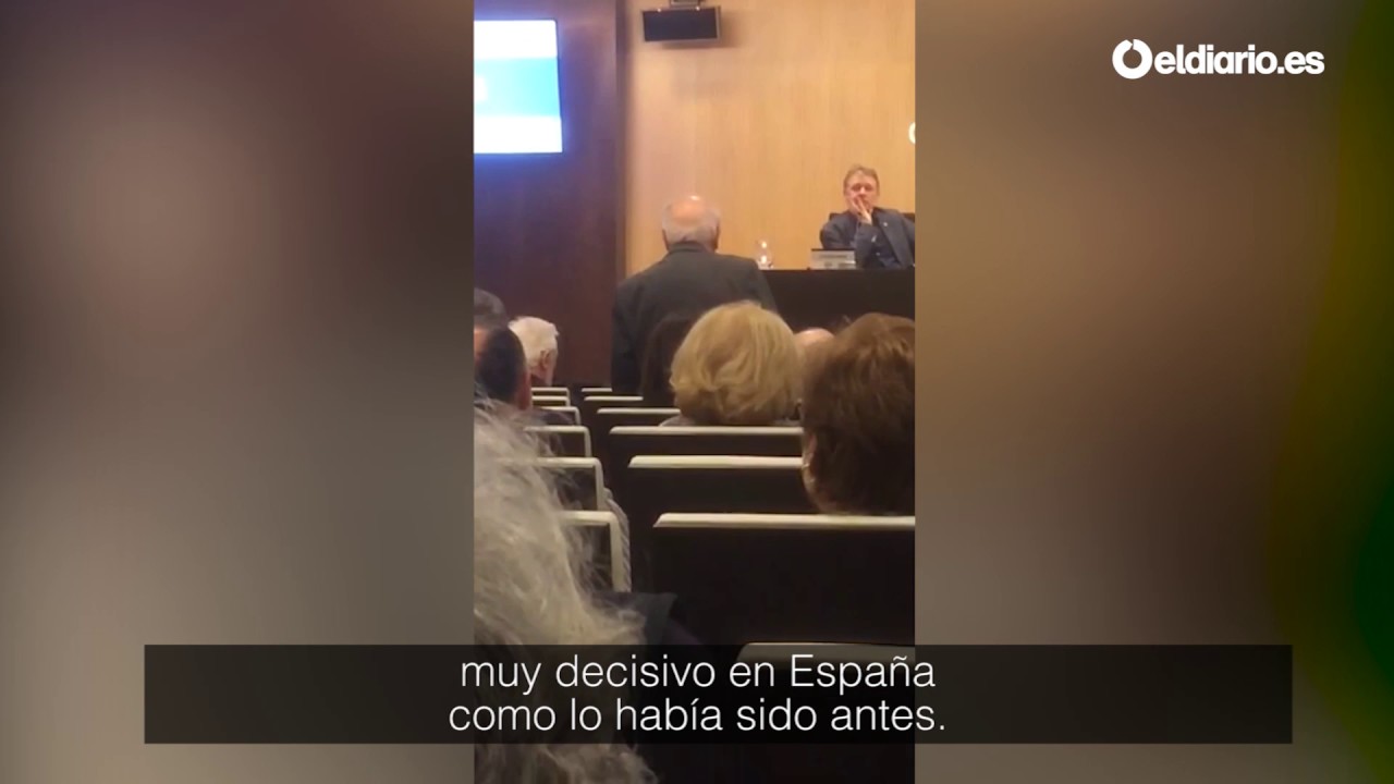 Increpan a Jordi Pujol en una conferencia sobre nacionalismo