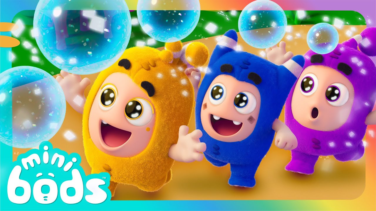 Pop Goes the Bubble 🫧 | Minibods | Preschool Cartoons