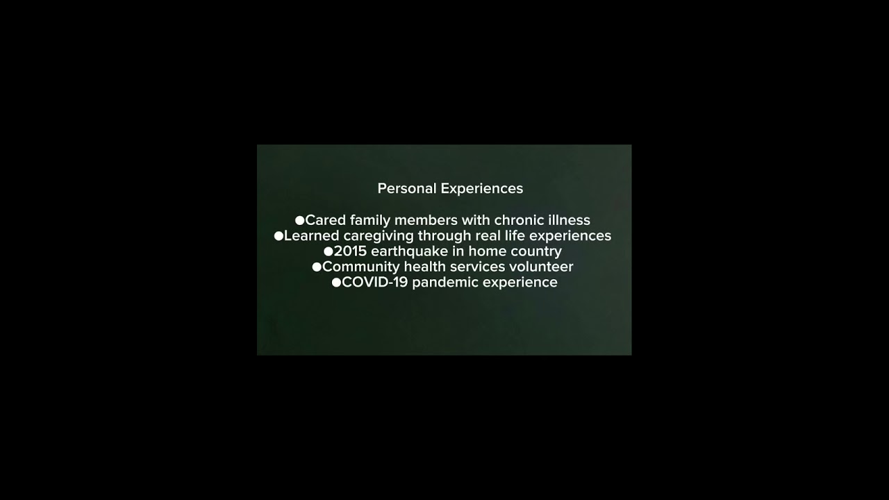 Personal philosophy of caring-Aashish Budhathoki 