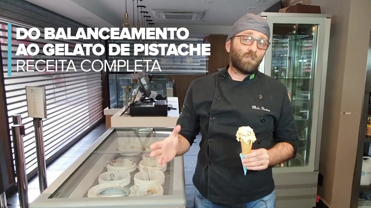 Receita Imperdível! Gelato de Pistache passo a passo
