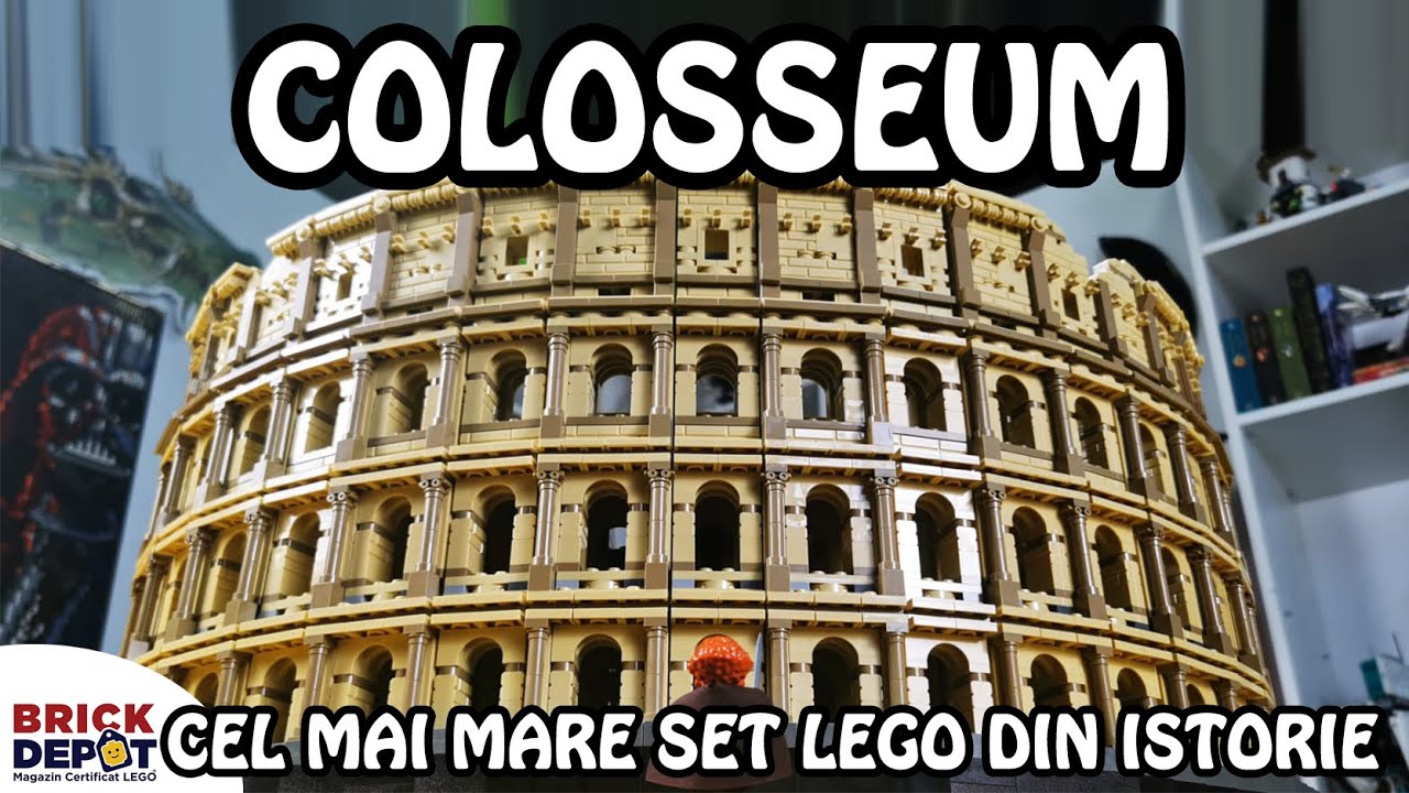 Povestea Colosseumului: Cel mai mare set LEGO din istorie! | LEGO 10276 Colosseum | #2