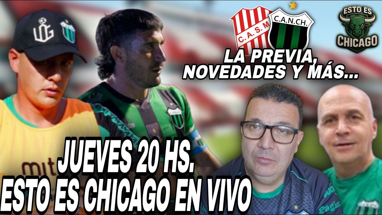 ESTO ES CHICAGO EN VIVO | LA PREVIA FRENTE A SAN MARTÍN (T), NOVEDADES DE ÚLTIMO MOMENTO Y MÁS...