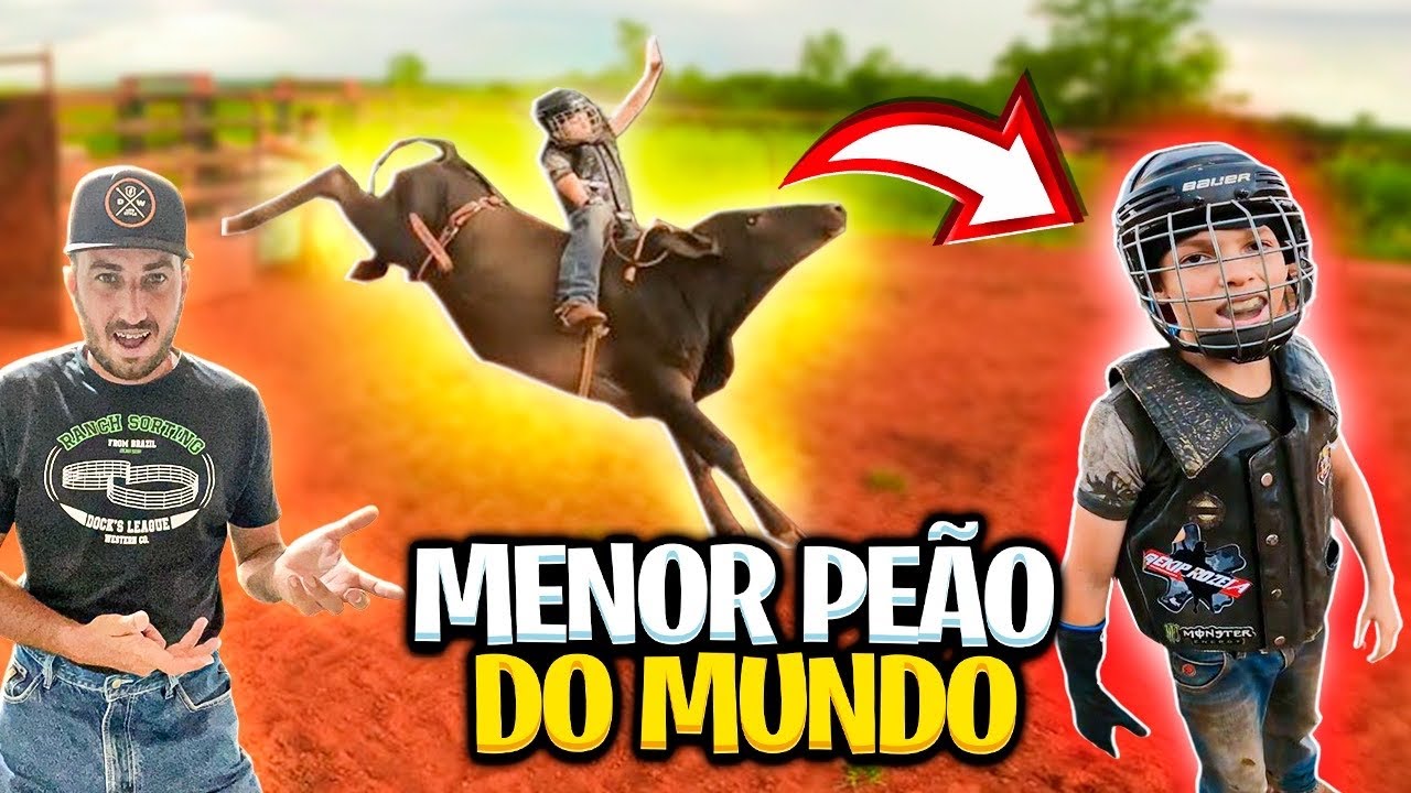O PEÃOZINHO MAIS NOVO DO MUNDO