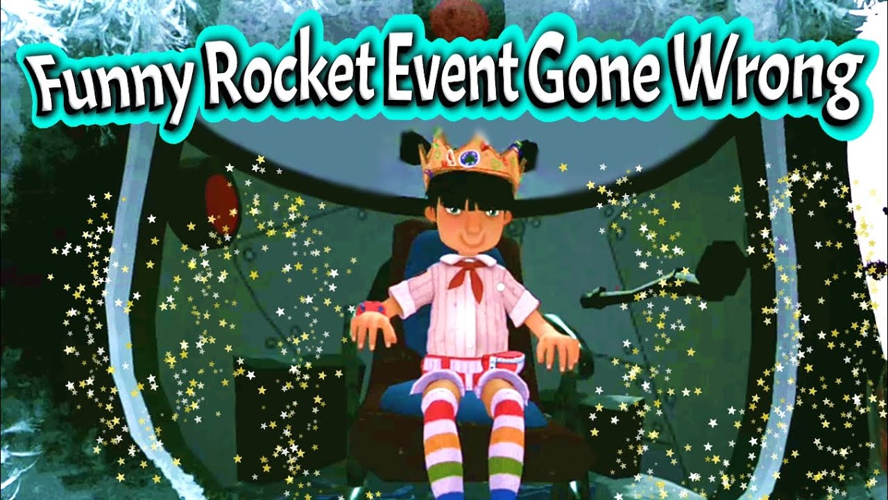 FUNNY ROCKET EVENT GONE WRONG 🤣 - SECRET NEIGHBOR (AND 1 MOMENT)