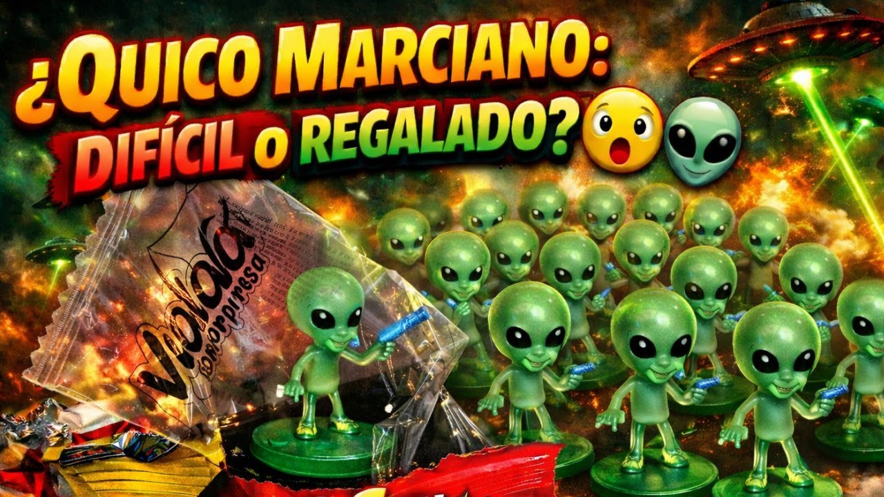 EJÉRCITO DE QUICOS MARCIANOS COLECCION COMPLETA VUALÁ👽🔥