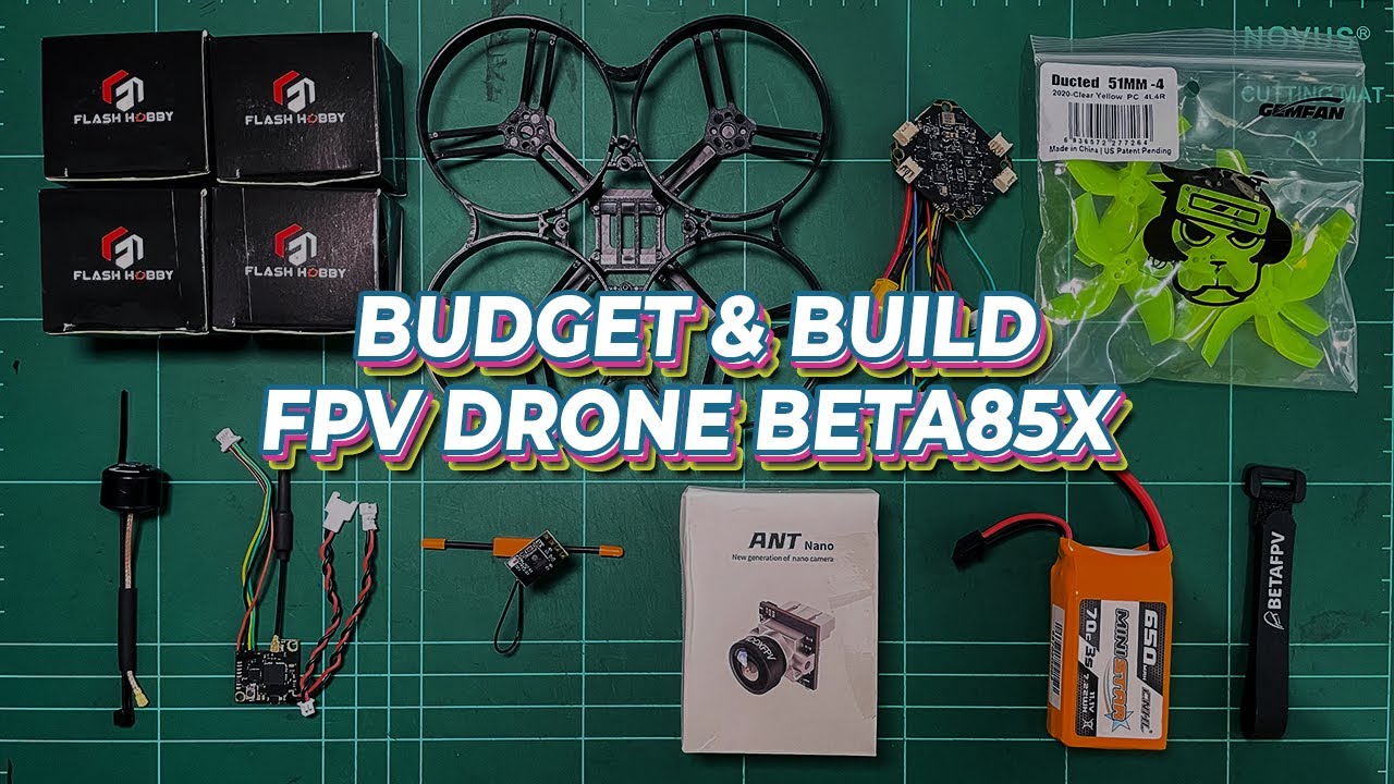 How to & Budget Build FPV Drone Betafpv Beta85x | Si Ogie