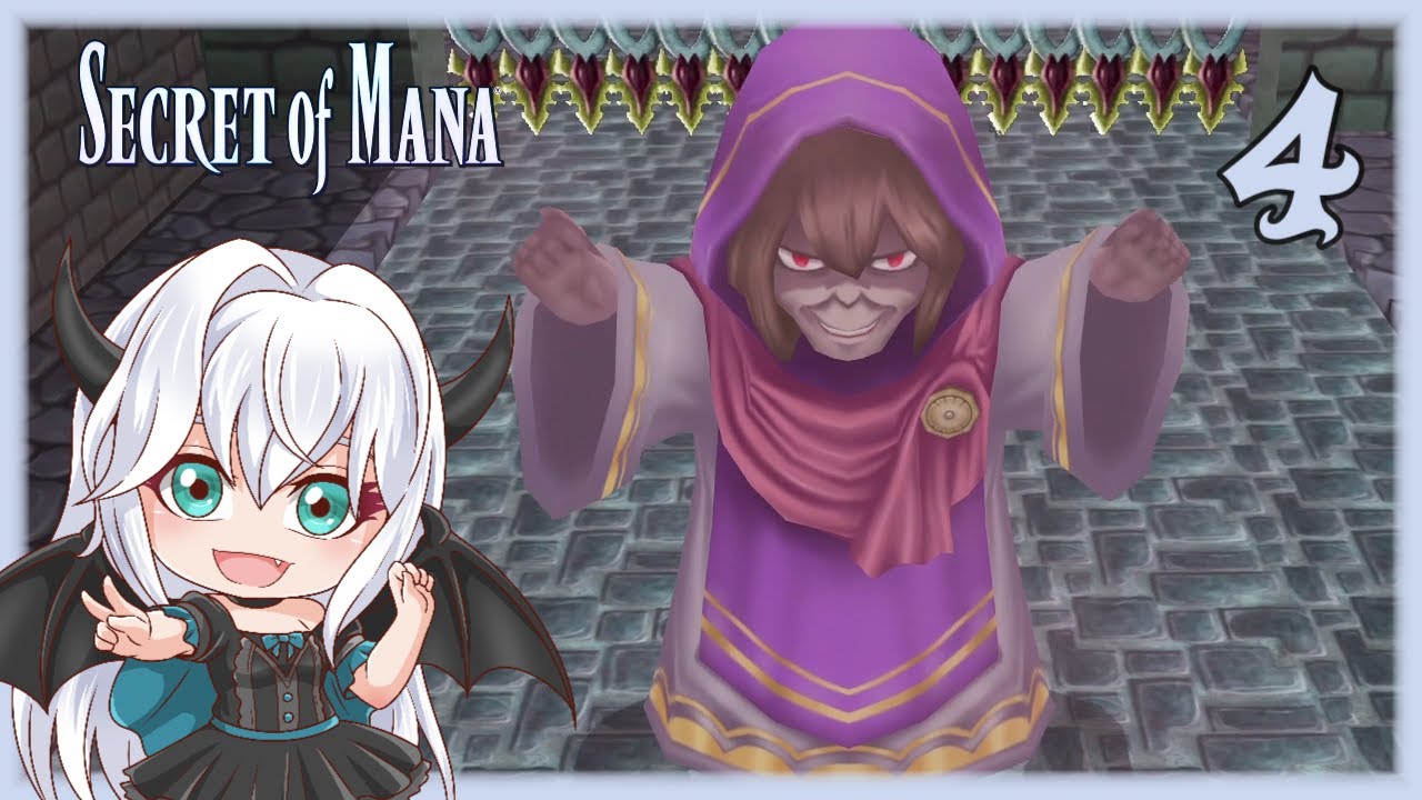 【 Secret of Mana Remaster 】 4 - Haunted Forest & Witch's Castle | 100% Completion Guide