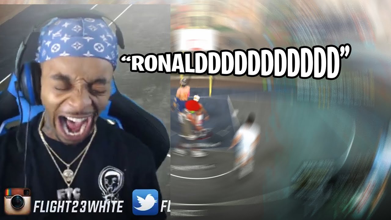 FlightReacts SCREAMS AT RONALD AND GETS DROPPED OFF BY MilesBrown In MyPark | NBA2K19