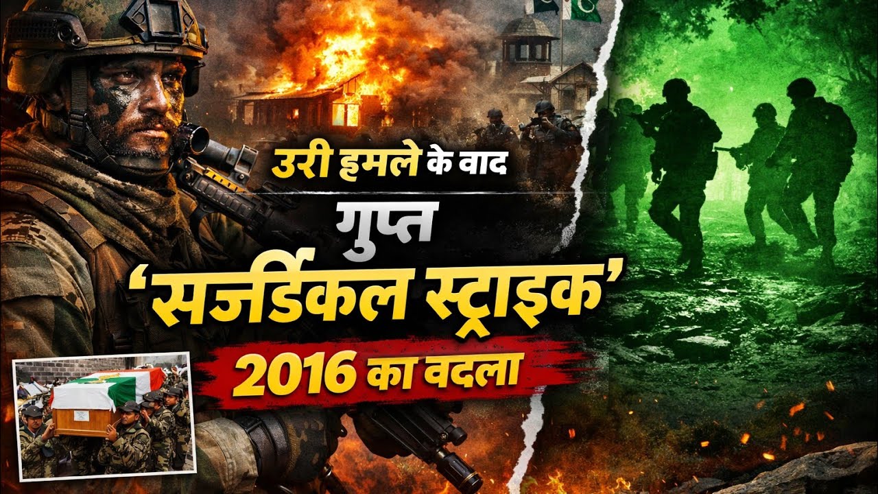उरी हमले के बाद भारत का गुप्त मिशन | 2016 Surgical Strike की असली कहानी