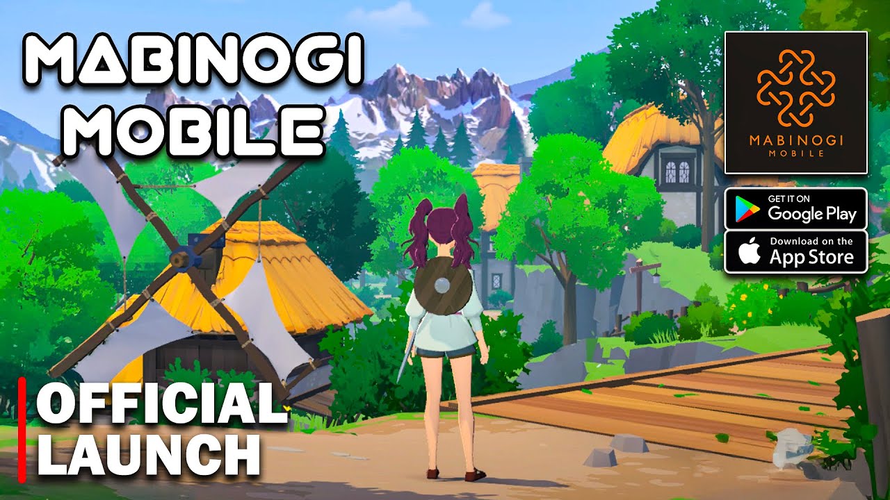Mabinogi Mobile - MMORPG Official Launch Gameplay (Android/iOS)