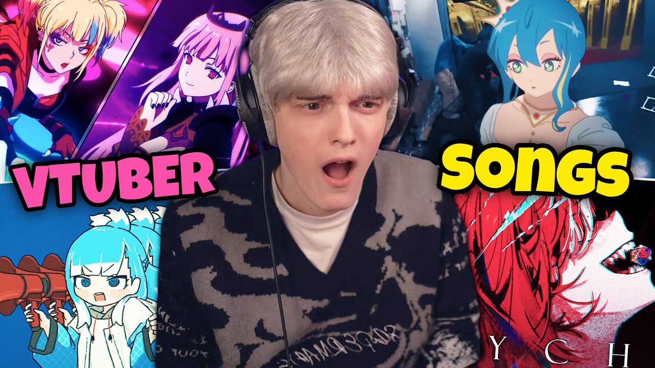 Reacting to VTUBER MUSIC for THE FIRST TIME!